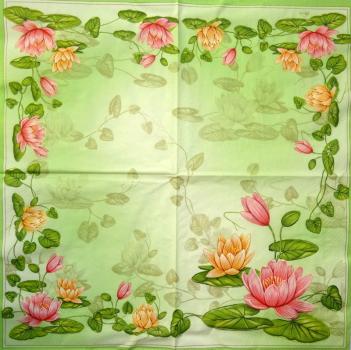092 Flowers Others - 3 ply (grün) - Maki